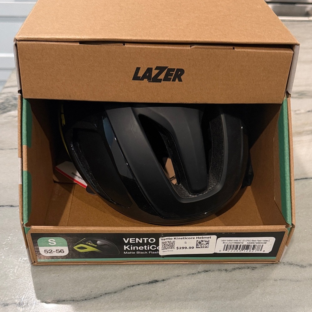 Lazer Vento KinetiCore Matte Black VR Helmet